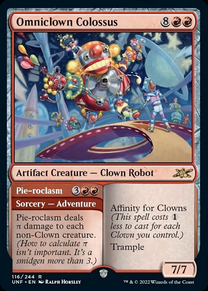 Omniclown Colossus // Pie-roclasm [Unfinity] | Odin's Place