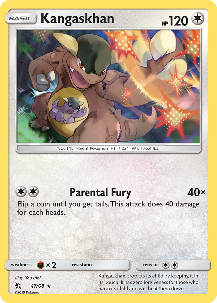 Kangaskhan (47/68) [Sun & Moon: Hidden Fates] | Odin's Place