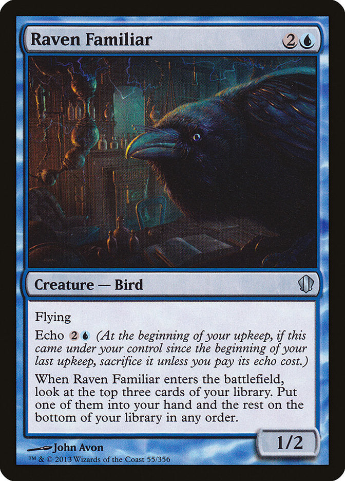 Raven Familiar (55) [Commander 2013] | Odin's Place