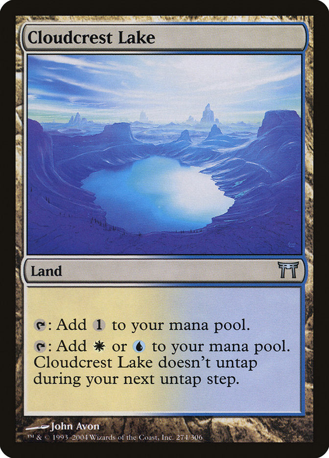 Cloudcrest Lake (274) [Champions of Kamigawa] | Odin's Place