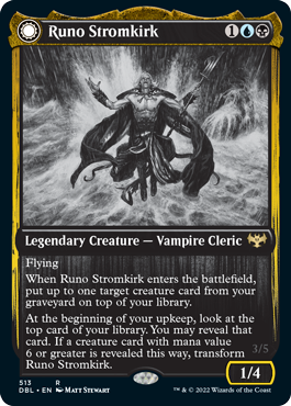 Runo Stromkirk // Krothuss, Lord of the Deep [Innistrad: Double Feature] | Odin's Place