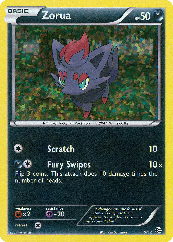 Zorua (9/12) [McDonald's Promos: 2011 Collection] | Odin's Place