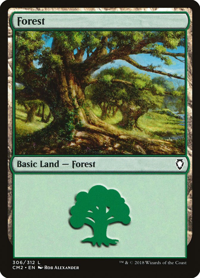 Forest (306) [Commander Anthology Volume II] | Odin's Place