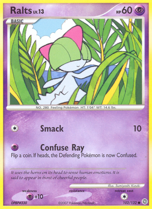Ralts (102/132) [Diamond & Pearl: Secret Wonders] | Odin's Place