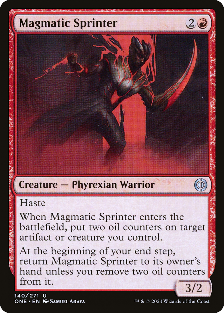 Magmatic Sprinter [Phyrexia: All Will Be One] | Odin's Place