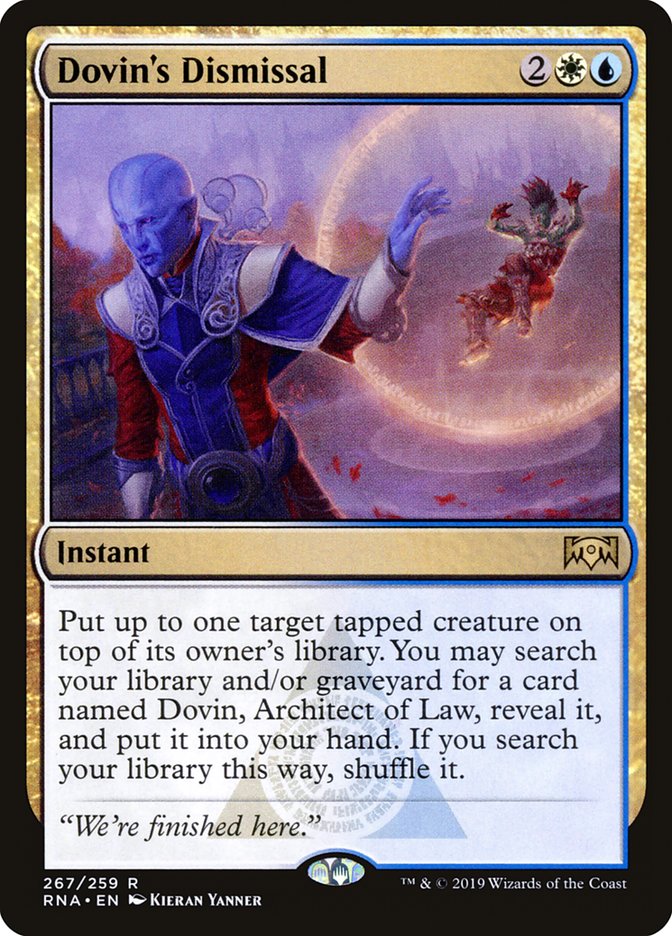 Dovin's Dismissal (267) [Ravnica Allegiance] | Odin's Place