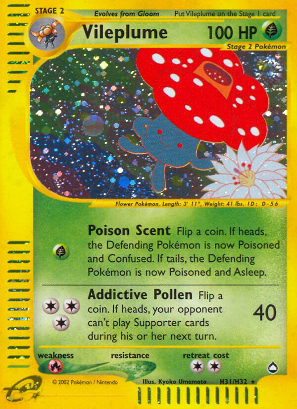 Vileplume (H31/H32) [Aquapolis] | Odin's Place
