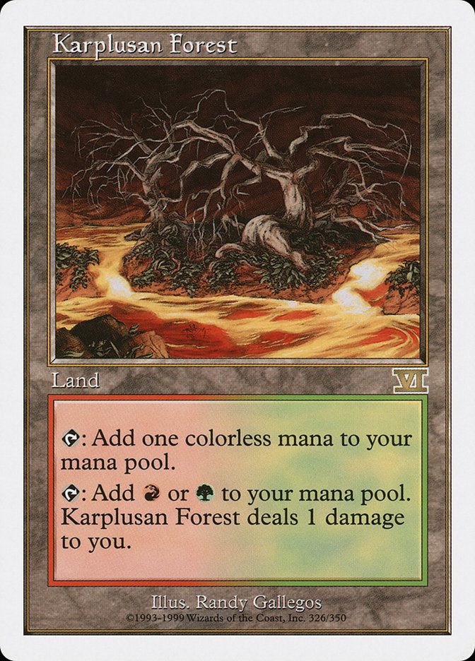 Karplusan Forest (326) [Classic Sixth Edition] | Odin's Place