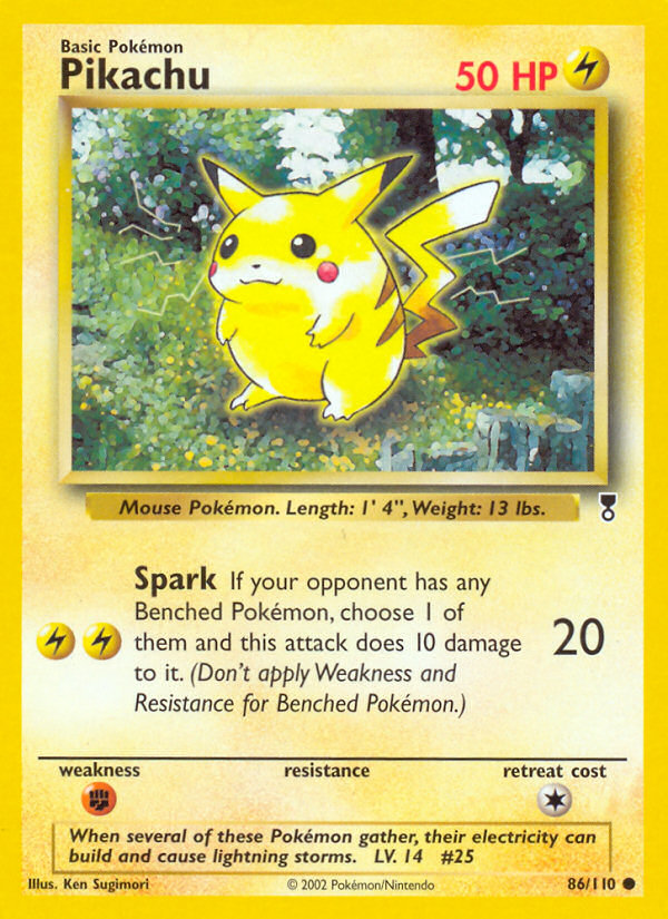 Pikachu (86/110) [Legendary Collection] | Odin's Place