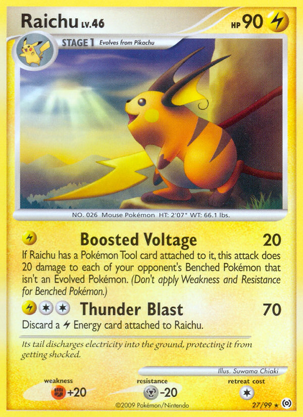 Raichu (27/99) [Platinum: Arceus] | Odin's Place
