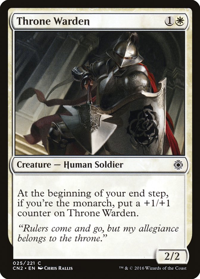 Throne Warden (25) [Conspiracy: Take the Crown] | Odin's Place