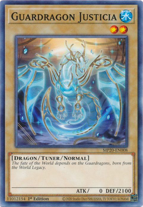 Guardragon Justicia [MP20-EN008] Common | Odin's Place