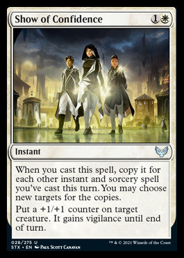 Show of Confidence [Strixhaven: School of Mages] | Odin's Place