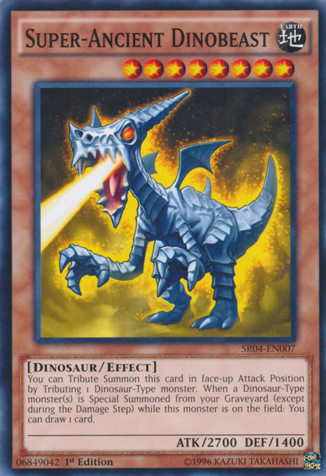 Super-Ancient Dinobeast [SR04-EN007] Common | Odin's Place