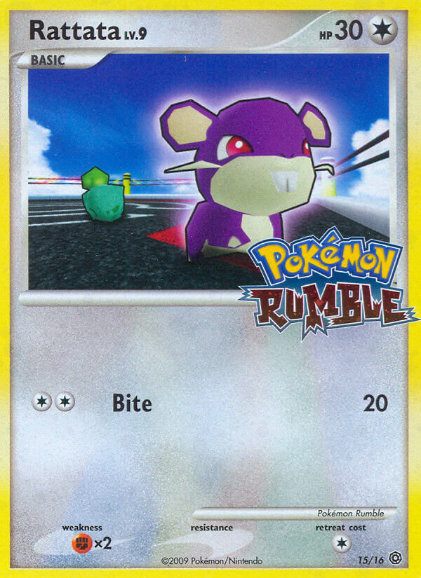 Rattata (15/16) [Pokémon Rumble] | Odin's Place