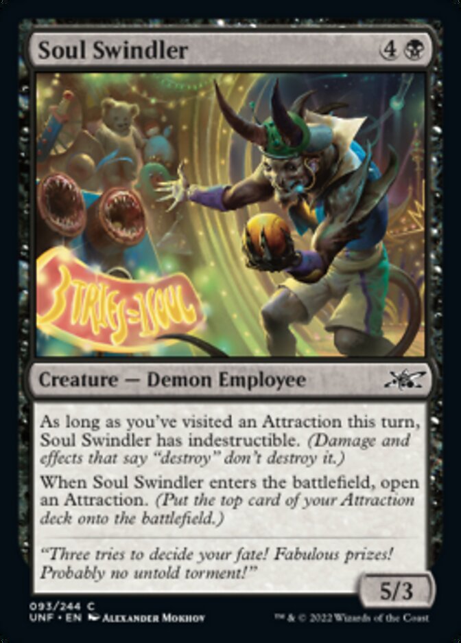 Soul Swindler [Unfinity] | Odin's Place