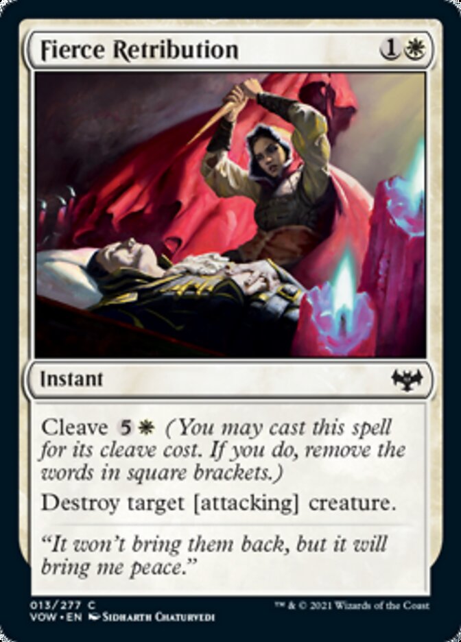 Fierce Retribution [Innistrad: Crimson Vow] | Odin's Place