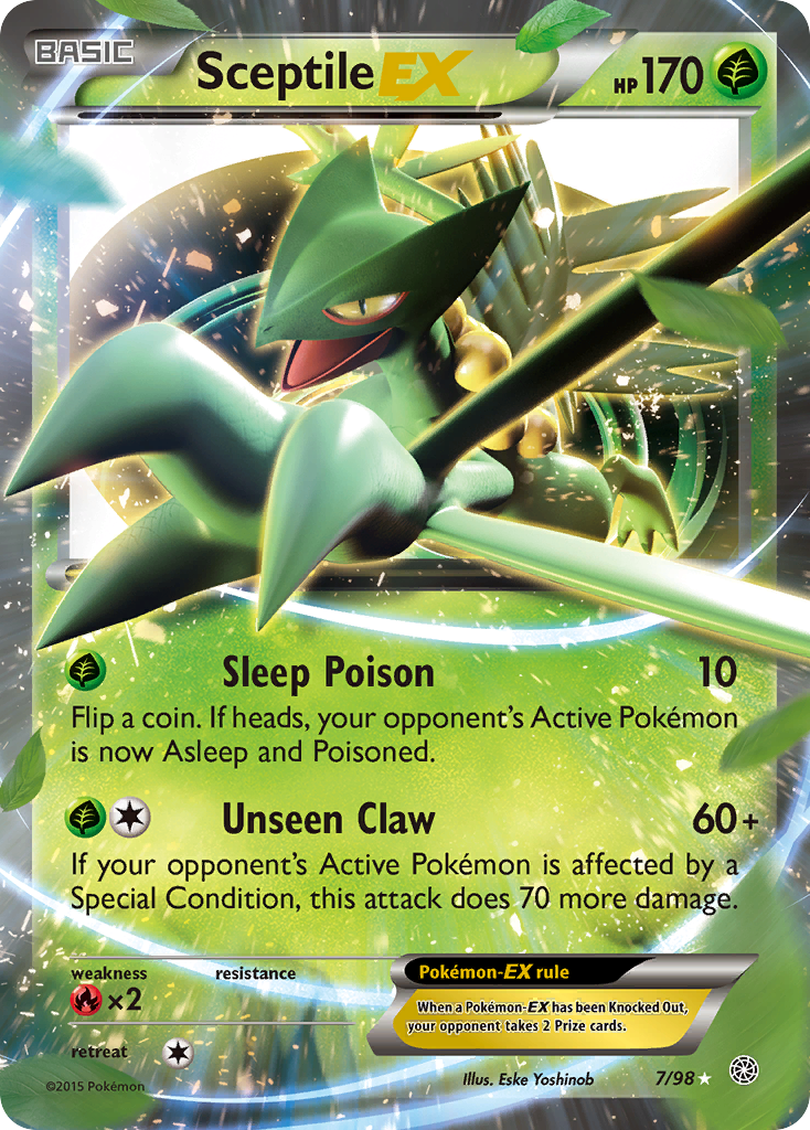 Sceptile EX (7/98) [XY: Ancient Origins] | Odin's Place