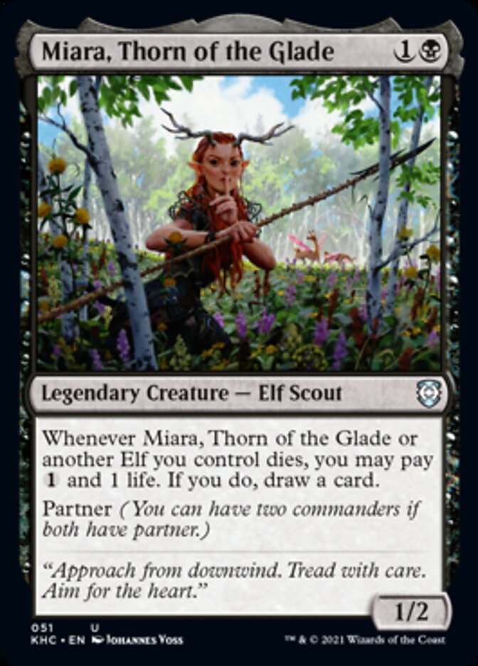 Miara, Thorn of the Glade [Kaldheim Commander] | Odin's Place