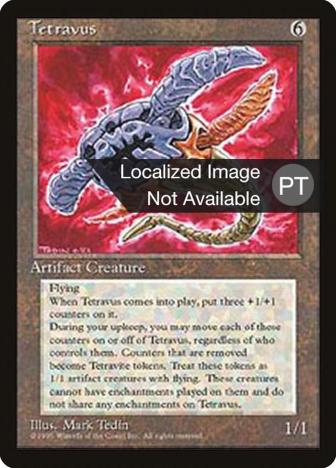 Tetravus [Fourth Edition (Foreign Black Border)] | Odin's Place