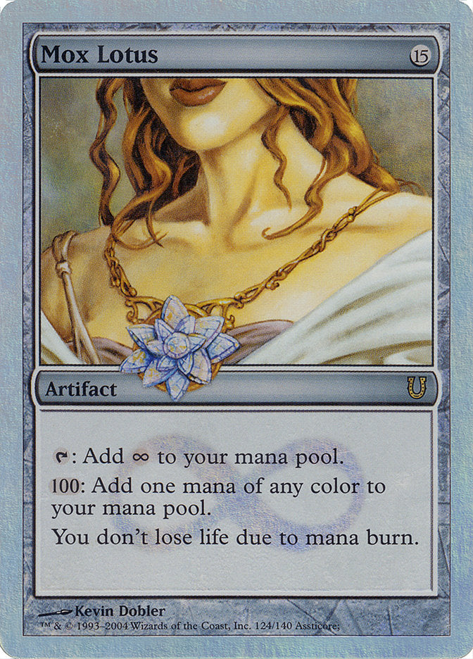 Mox Lotus (Alternate Foil) [Unhinged] | Odin's Place