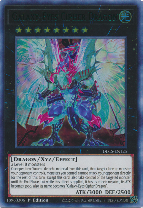 Galaxy-Eyes Cipher Dragon (Green) [DLCS-EN125] Ultra Rare | Odin's Place