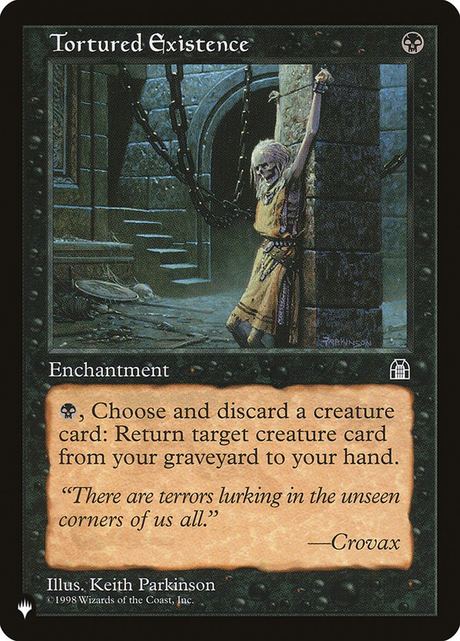 Tortured Existence [The List] | Odin's Place