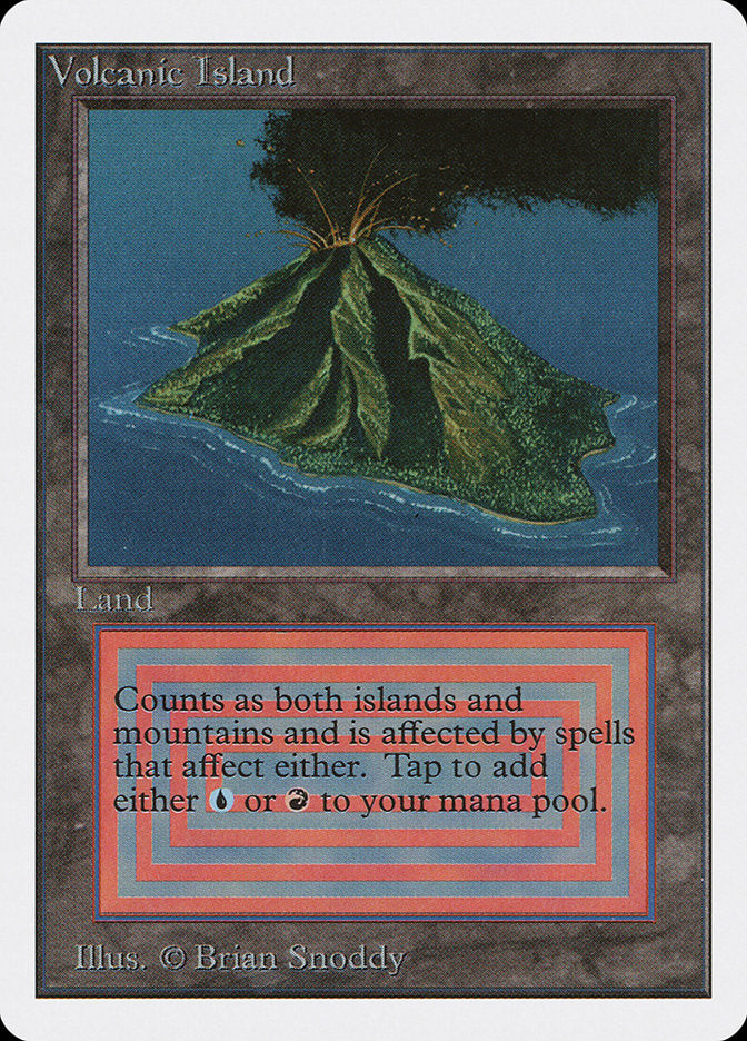 Volcanic Island (287) [Unlimited Edition] | Odin's Place
