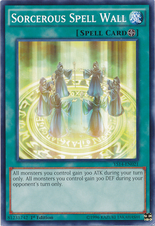 Sorcerous Spell Wall [YS14-EN021] Common | Odin's Place
