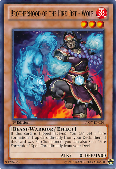 Brotherhood of the Fire Fist - Wolf [LTGY-EN026] Common | Odin's Place