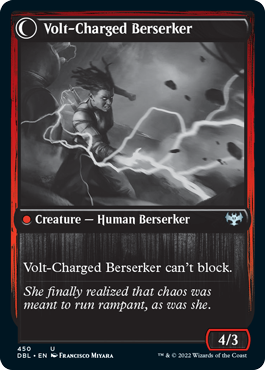 Voltaic Visionary // Volt-Charged Berserker [Innistrad: Double Feature] | Odin's Place