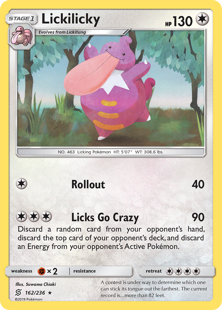 Lickilicky (162/236) [Sun & Moon: Unified Minds] | Odin's Place