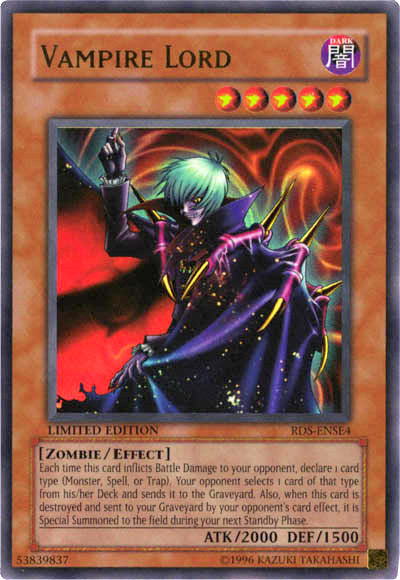 Vampire Lord [RDS-ENSE4] Ultra Rare | Odin's Place