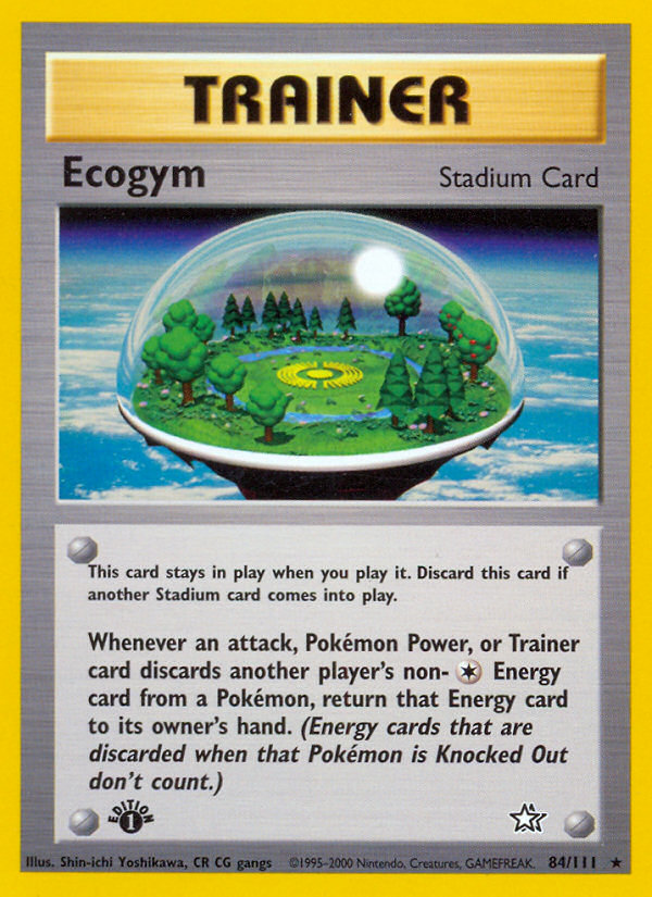 Ecogym (84/111) [Neo Genesis 1st Edition] | Odin's Place