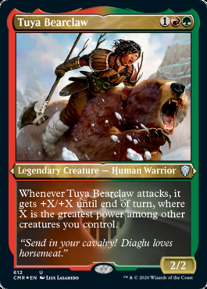 Tuya Bearclaw (Etched) [Commander Legends] | Odin's Place