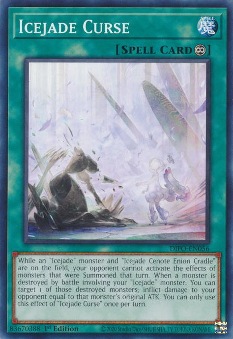 Icejade Curse [DIFO-EN056] Common | Odin's Place