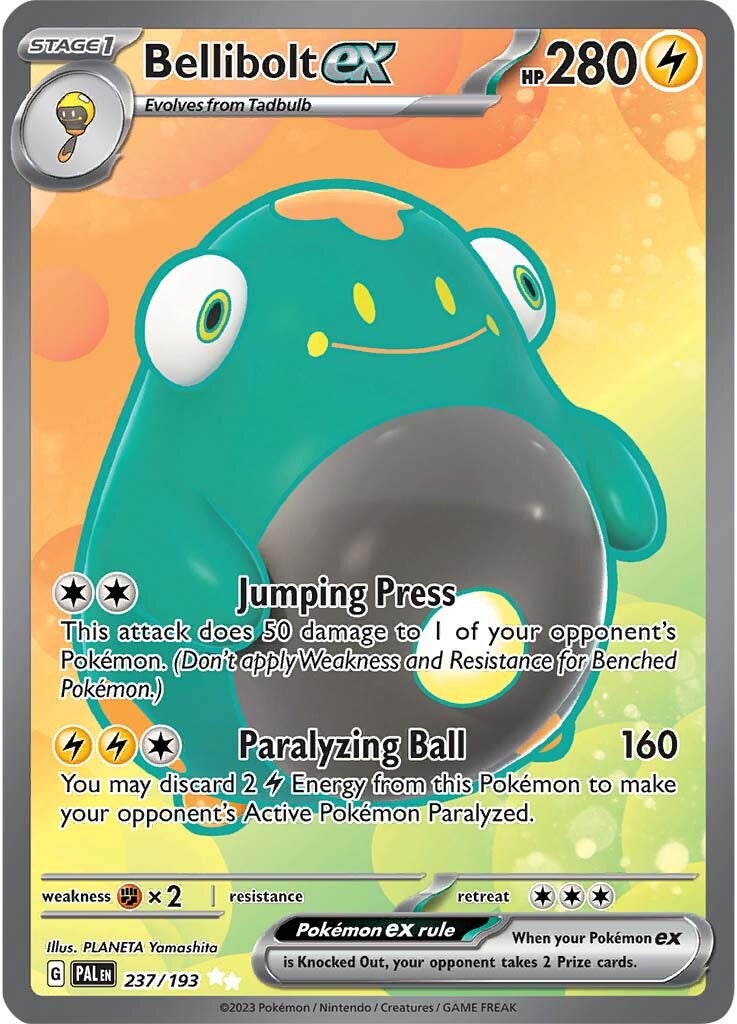 Bellibolt ex (237/193) [Scarlet & Violet: Paldea Evolved] | Odin's Place