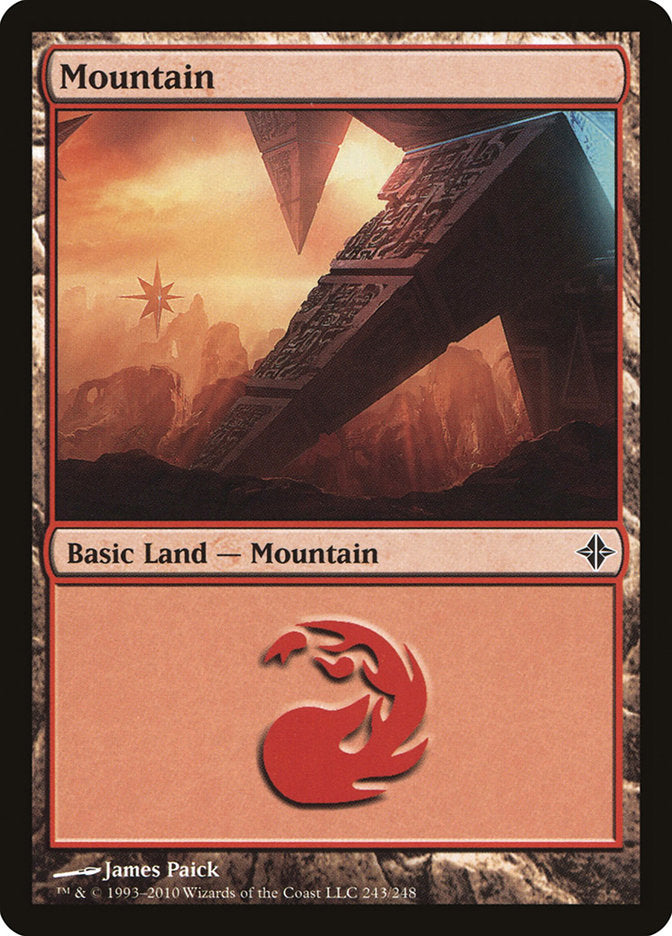 Mountain (243) [Rise of the Eldrazi] | Odin's Place