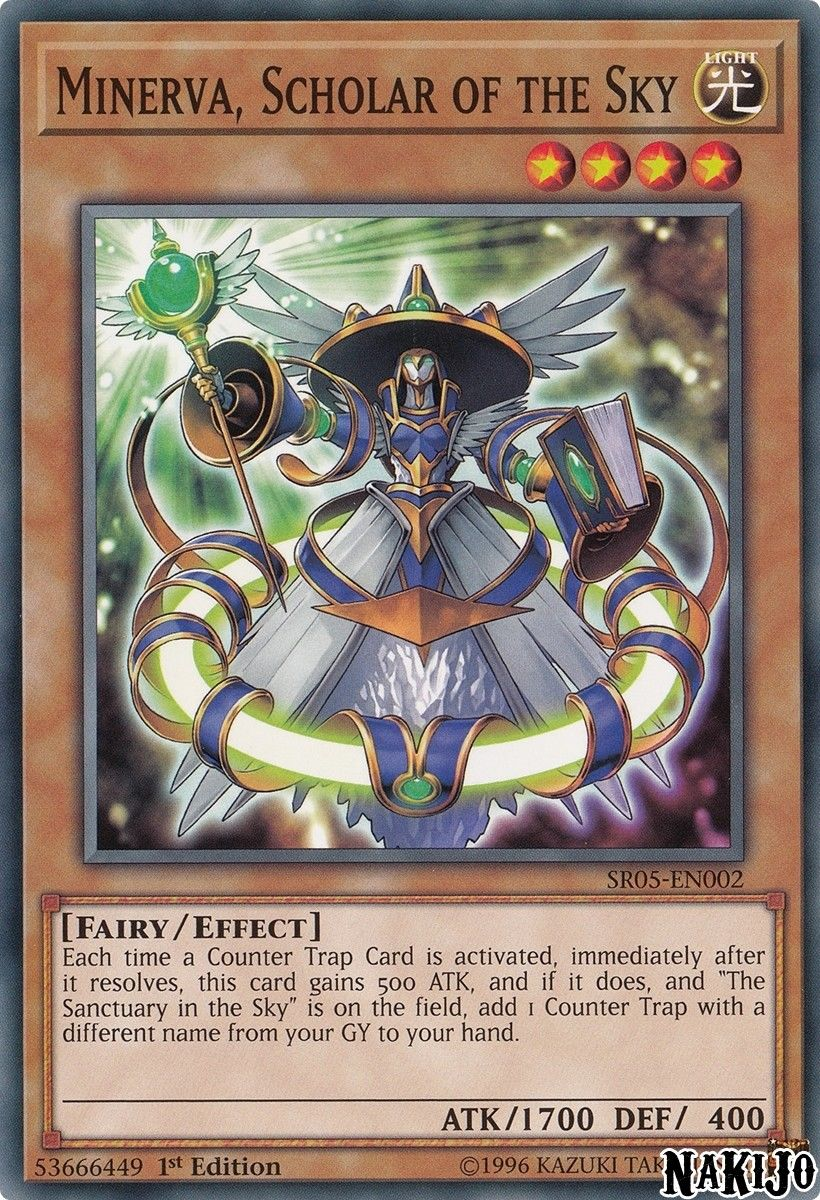 Minerva, Scholar of the Sky [SR05-EN002] Common | Odin's Place