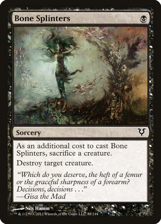 Bone Splinters (88) [Avacyn Restored] | Odin's Place