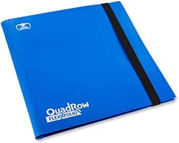 Ultimate Guard 24-Pocket QuadRow FlexxFolio 480 Blue | Odin's Place