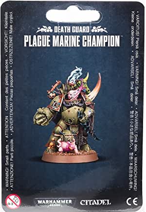 Warhammer 40K: Death Guard Plague Marine Champion | Odin's Place