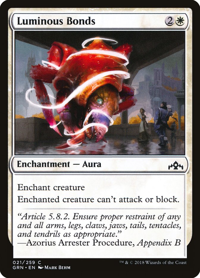 Luminous Bonds (21) [Guilds of Ravnica] | Odin's Place