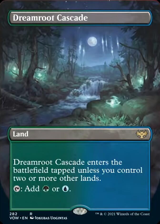 Dreamroot Cascade (Borderless Alternate Art) [Innistrad: Crimson Vow] | Odin's Place