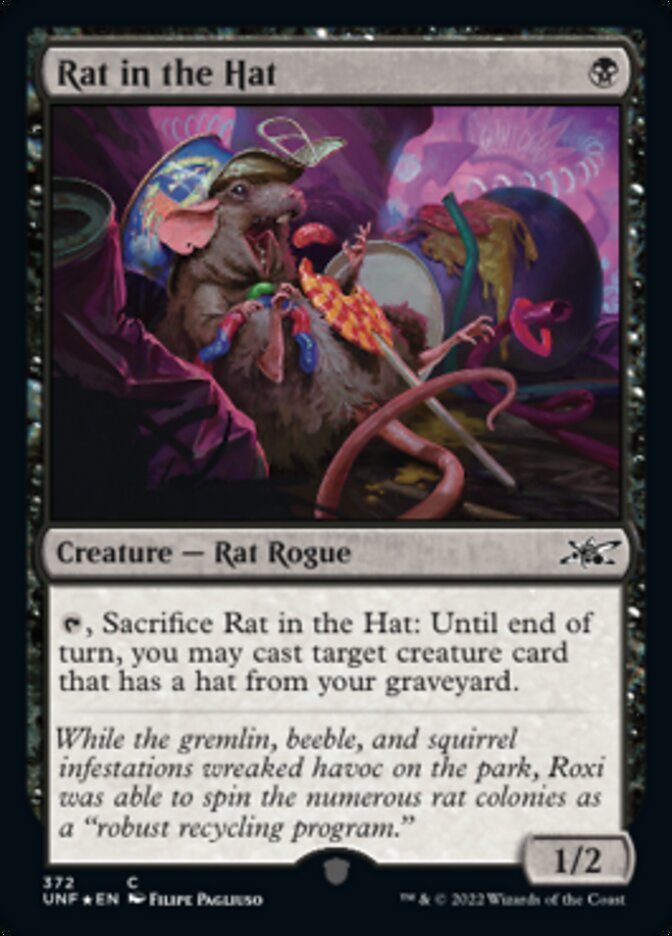 Rat in the Hat (Galaxy Foil) [Unfinity] | Odin's Place