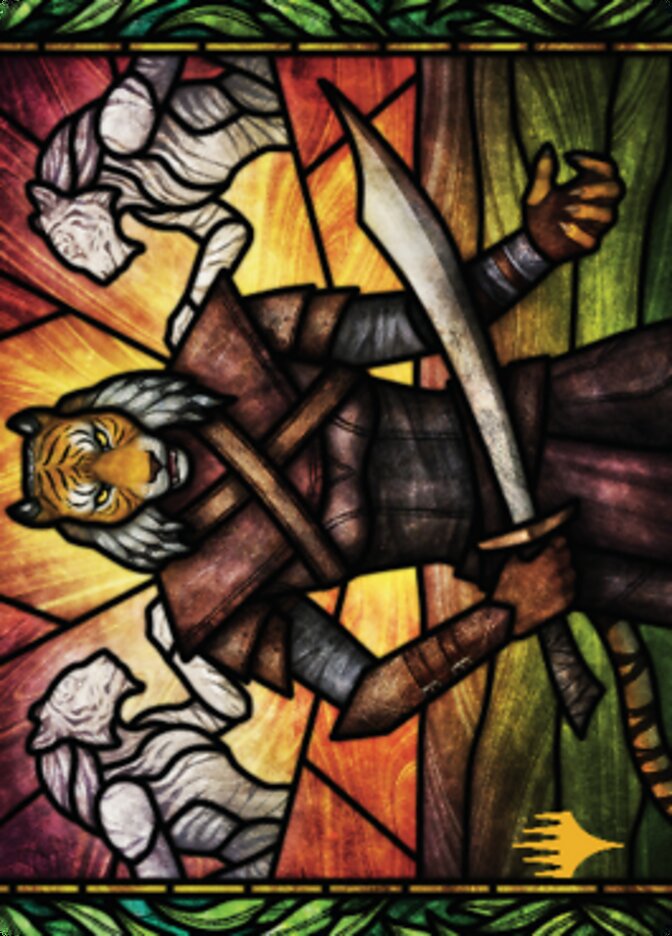 Zar Ojanen, Scion of Efrava Art Card (Gold-Stamped Signature) [Dominaria United Art Series] | Odin's Place