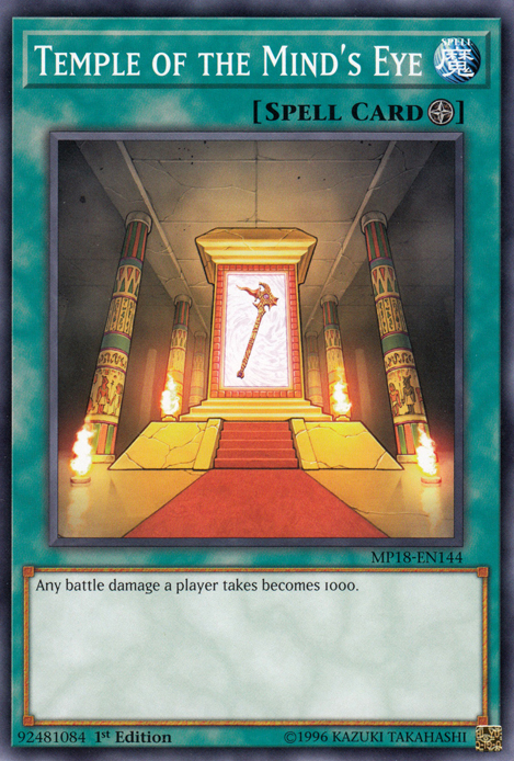 Temple of the Mind's Eye [MP18-EN144] Common | Odin's Place