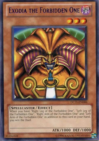 Exodia the Forbidden One (Purple) [DL11-EN006] Rare | Odin's Place