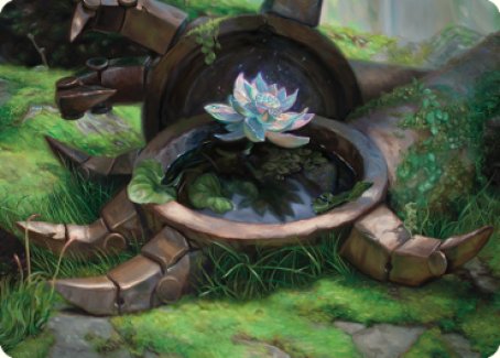 Timeless Lotus Art Card [Dominaria United Art Series] | Odin's Place
