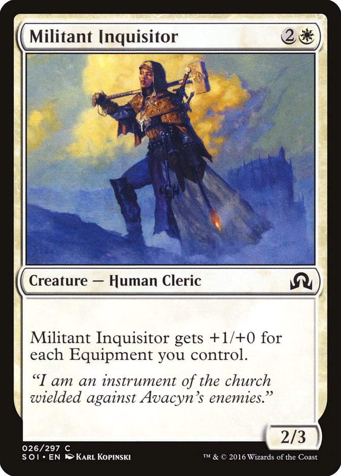 Militant Inquisitor (26) [Shadows over Innistrad] | Odin's Place